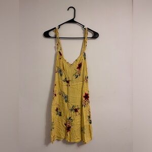 Yellow floral sundress by L.A. Hearts